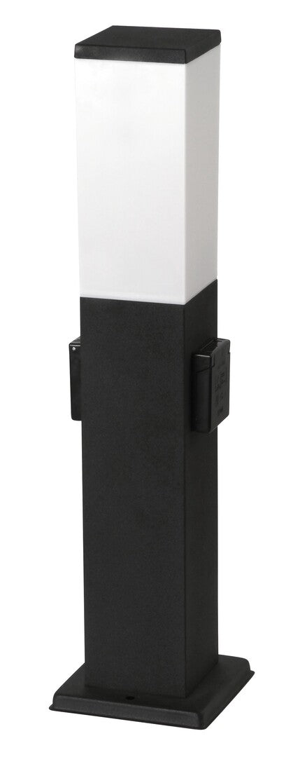 stalp exterior Bonn E27 1x MAX 60, negru mat