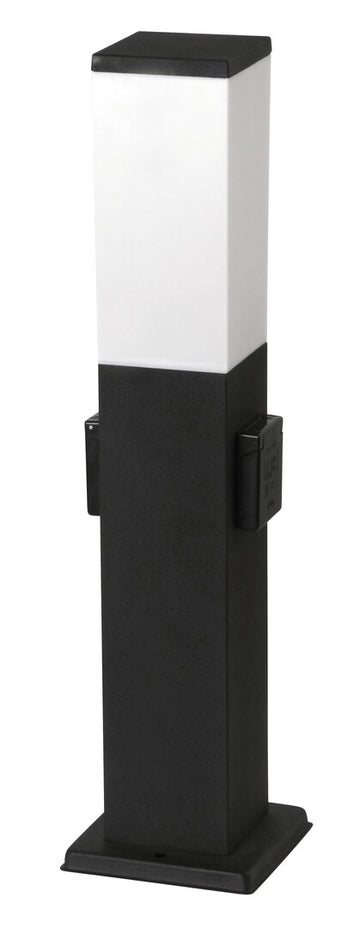 stalp exterior Bonn E27 1x MAX 60, negru mat