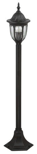 stalp exterior Milano E27 1x MAX 60, negru
