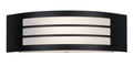 Aplica Roma E27 1x MAX 14, negru mat