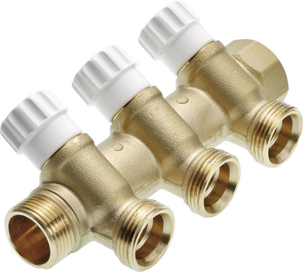 Distribuitor cu robinet, cu 3 cai, 3/4" x 3/4", Tece grossmann