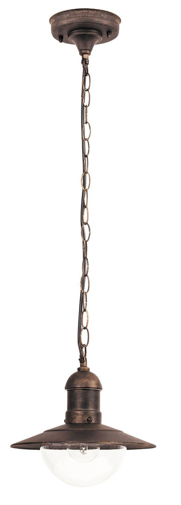pendul Oslo E27 1x MAX 60, auriu antic