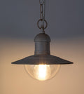 pendul Oslo E27 1x MAX 60, alb antichizat