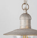 pendul Oslo E27 1x MAX 60, alb antichizat