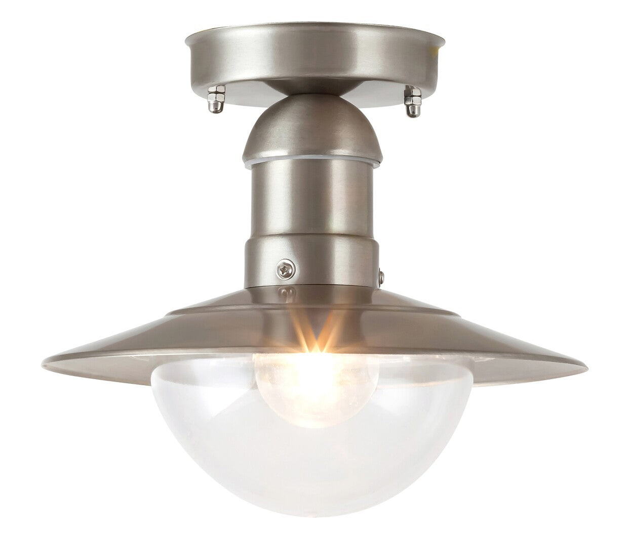 plafoniera Oslo E27 1x MAX 60, crom satin