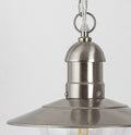 pendul Oslo E27 1x MAX 60, crom satin