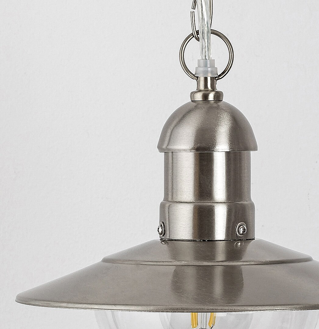 pendul Oslo E27 1x MAX 60, crom satin