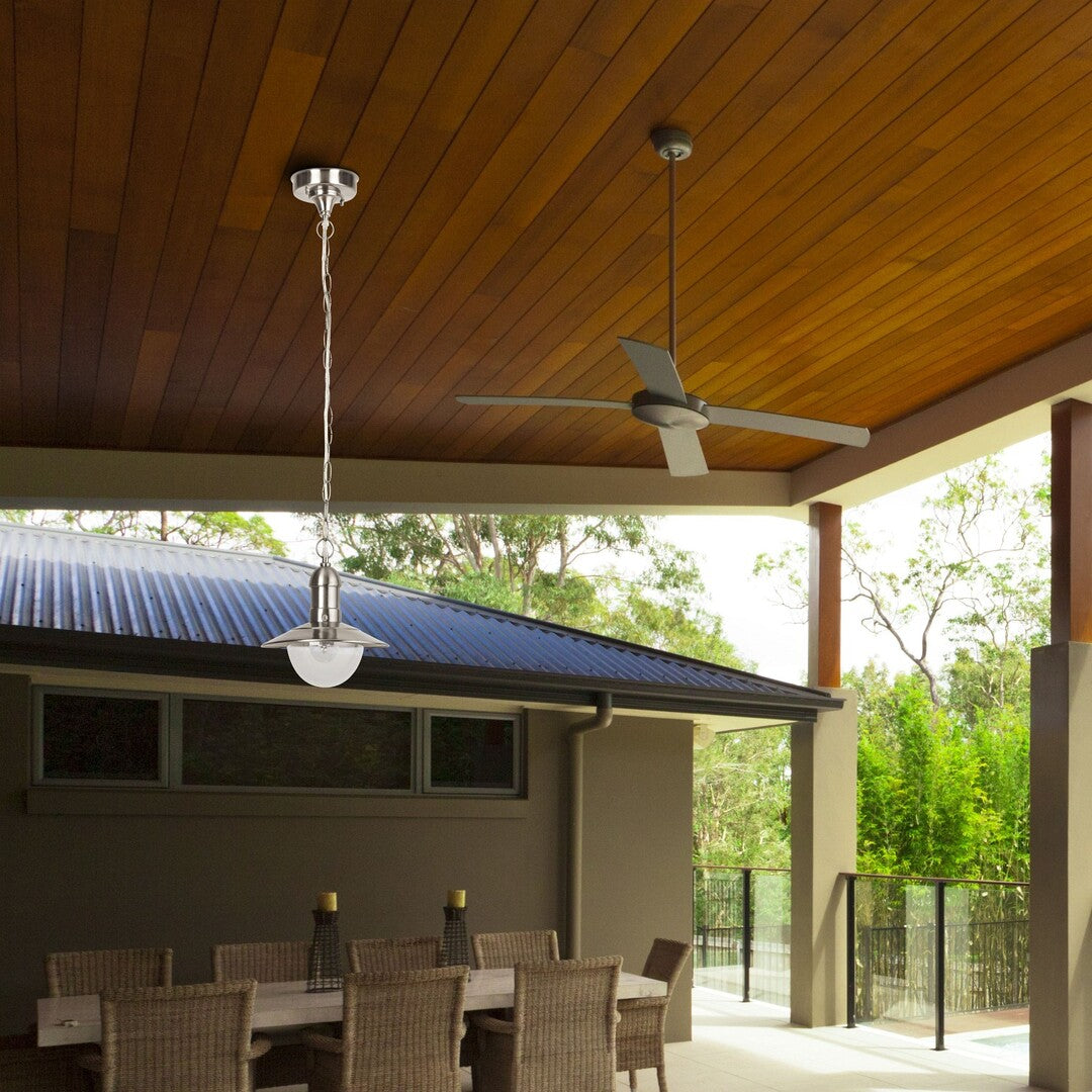 pendul Oslo E27 1x MAX 60, crom satin