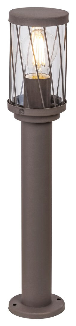 stalp exterior Budapest E27 1x MAX 40, maro