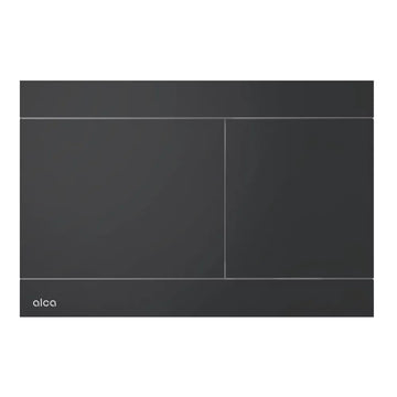 Clapeta Alcadrain actionare fun-black, otel inoxidabil, negru mat
