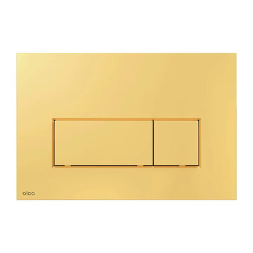 Clapeta Alcadrain actionare thin M575, grosime 5 mm, ABS, auriu lucios
