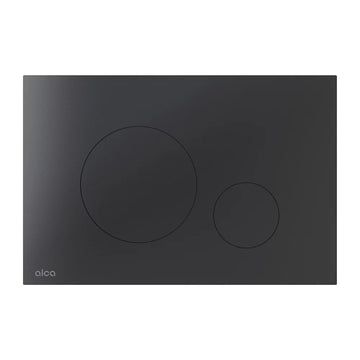 Clapeta Alcadrain actionare turn-black, otel inoxidabil, negru mat