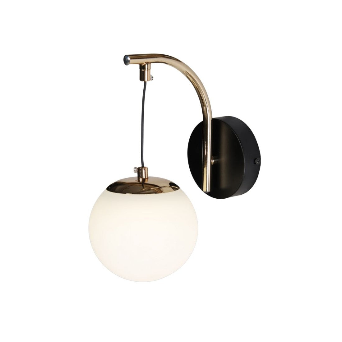 APLICA LED PICA NEGRU+AURIU 9W/850LM 2700K-6500K 130X280mm