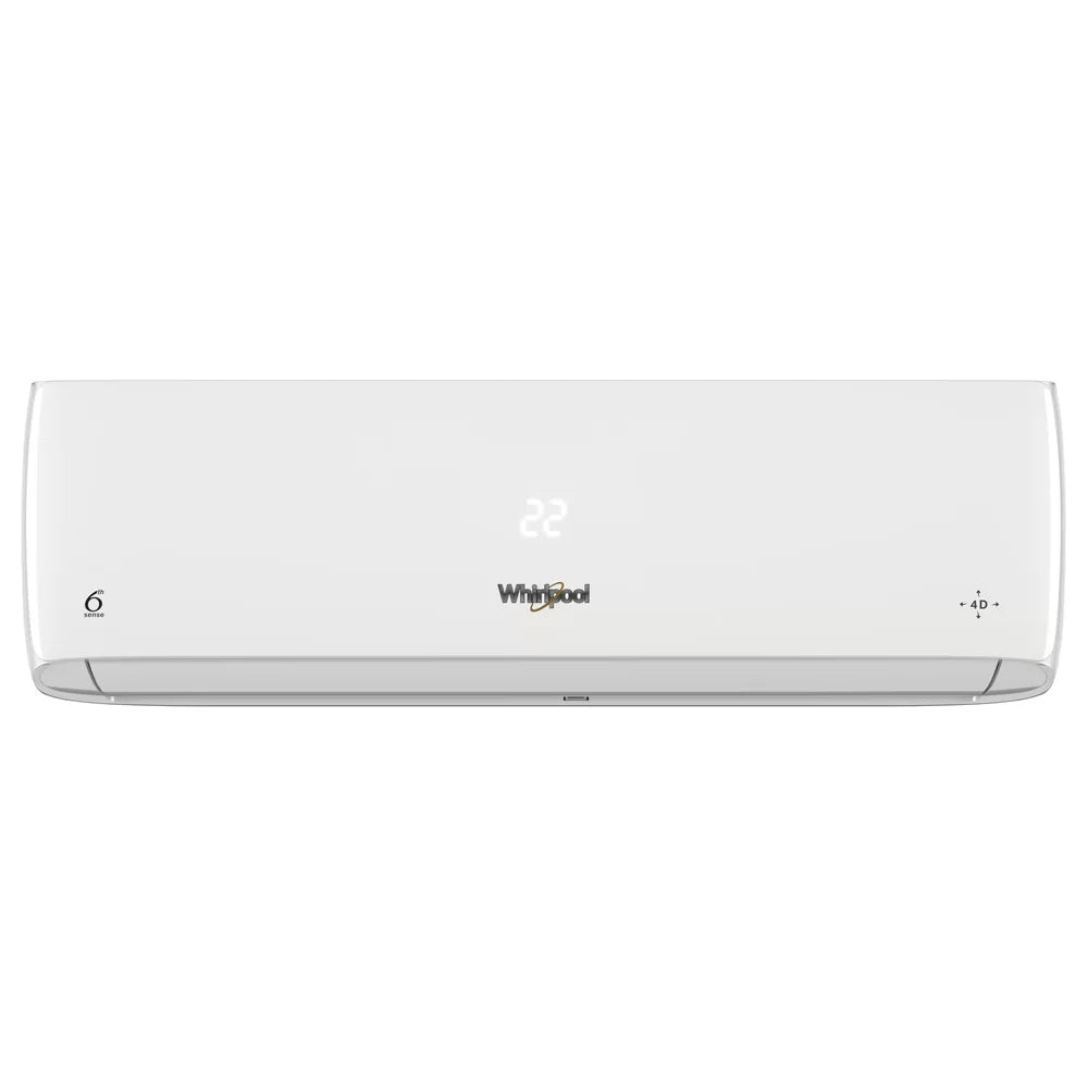 Aer conditionat Whirlpool SPICR 318W, Inverter, 18000 BTU, 6TH SENSE, Filtru Carbon activ, Clasa A++/A+, Alb