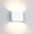 Aplica LED de exterior extra-plata, 6W=40W, 3000K, lumina calda, 540Lm, IP65