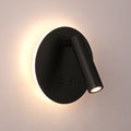 Aplica led neagra cu spot 10W/430LM/3000K-4000k-6500k - 140mm