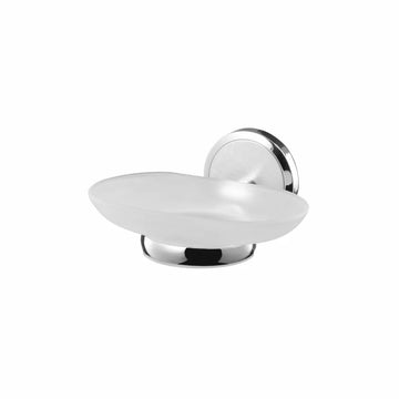 Sapuniera cu suport sensation Bisk crom satin