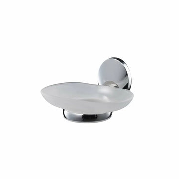 Sapuniera cu suport emotion Bisk crom satin