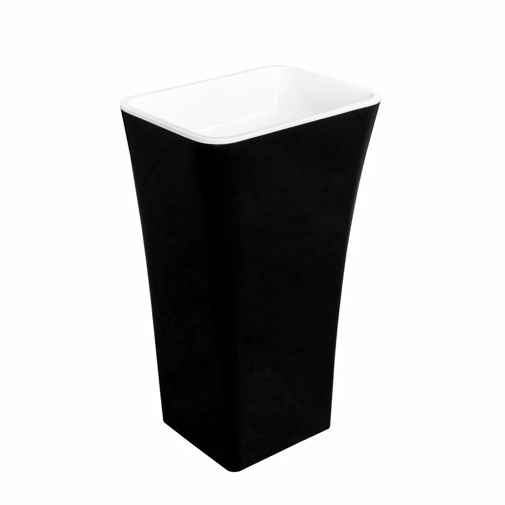 LAVOAR FREESTANDING ASSOS 40X50X85, BLACK&WHITE
