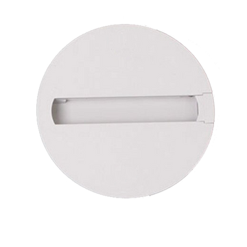Baza rotunda pentru spot LED T3, alba