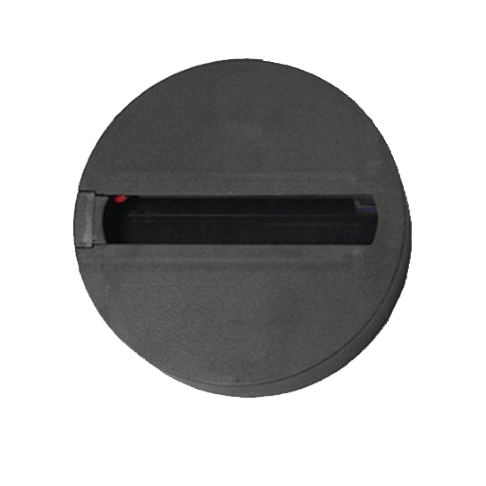 Baza rotunda pentru spot LED T3, negru