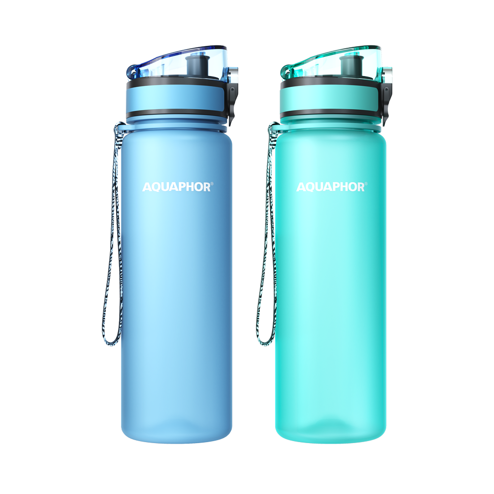 2 Sticle cu filtru City 500 ml Aquaphor - imagine 2