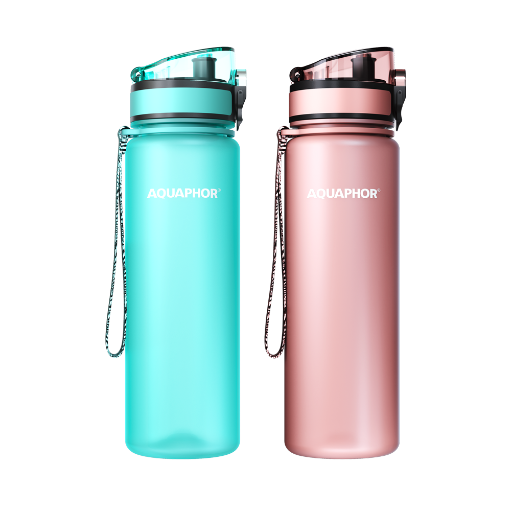 2 Sticle cu filtru City 500 ml Aquaphor - imagine 3