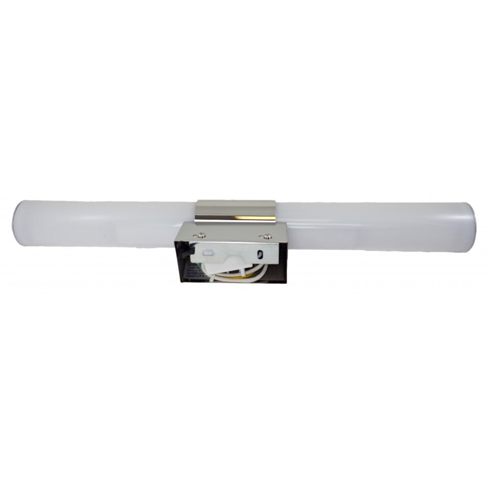 Corp LED baie inox, 10W, 6500K, lumina rece, cu protectie IP44, 450mm