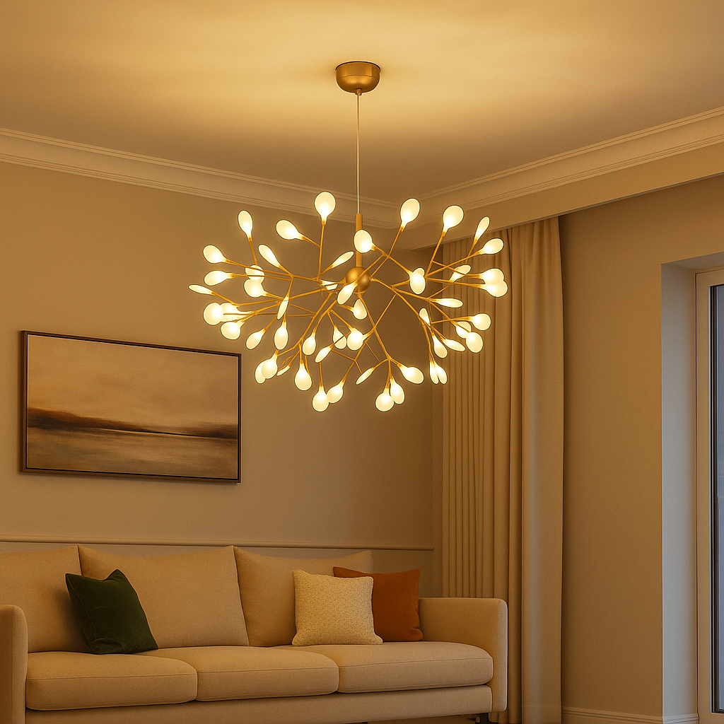 Candelabru LED Twig Art cu 45 Becuri G4, 45x2W