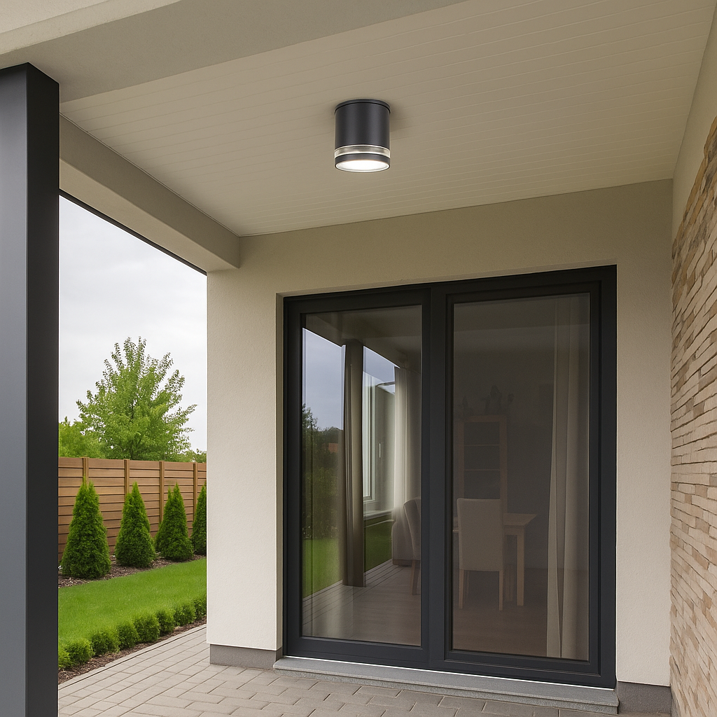 Outdoor spotlight 1xGU10/35W/230V round IP54 Rabalux
