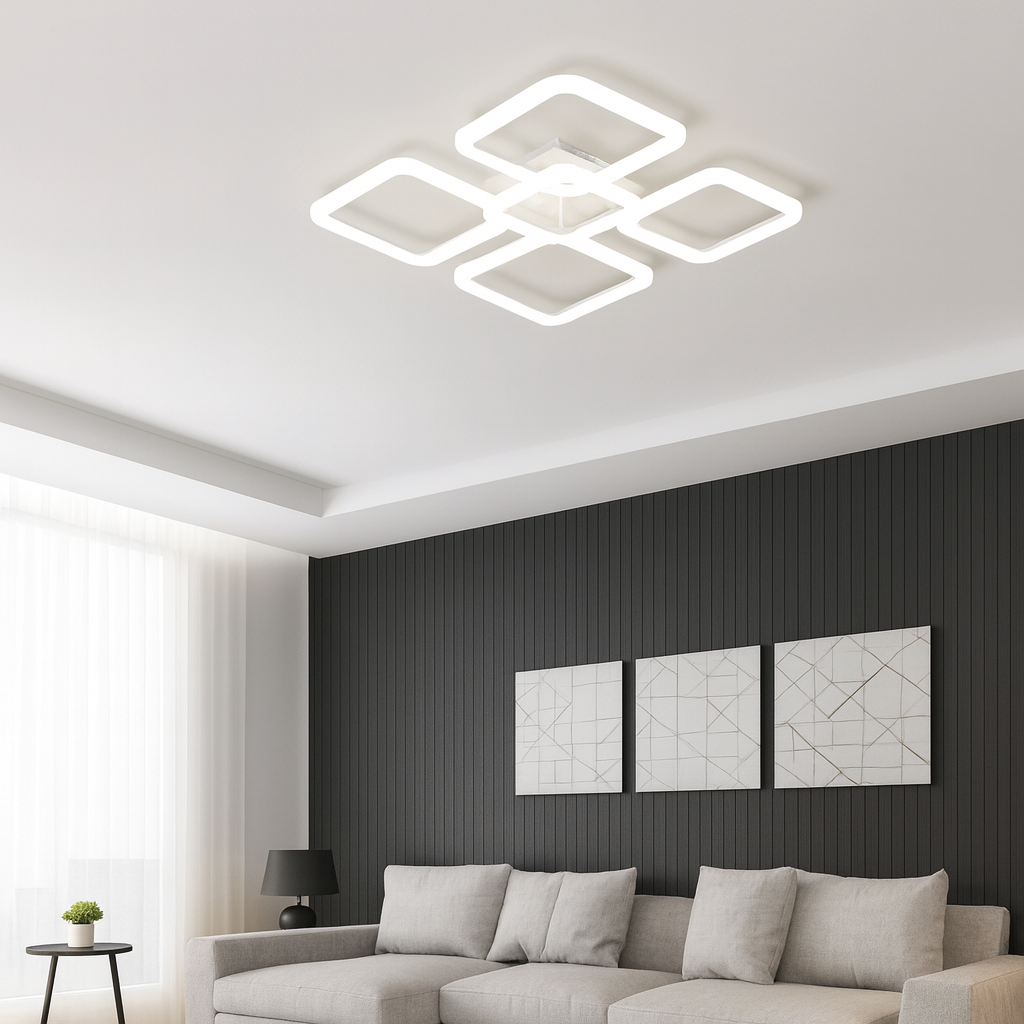 LUSTRA LED PATIENTIA 100W CU 8 BRATE 3 CULORI+IR