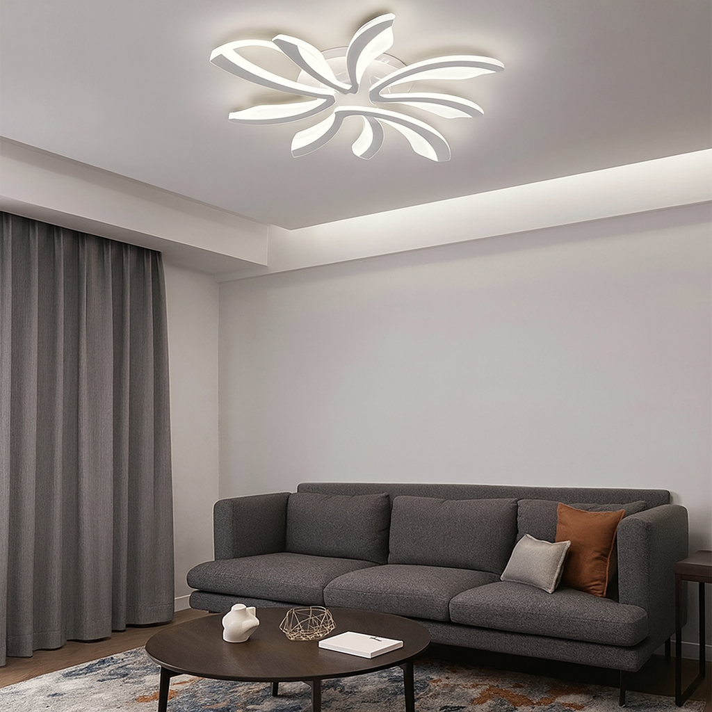 LUSTRA LED 70W CU 10 BRATE 3 CULORI+IR 700x90mm