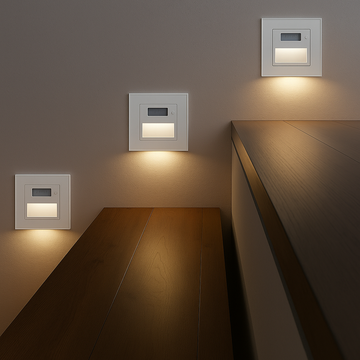 Spot led Scara cu senzor din sticla,alb 1.5W, 1800K-7500K