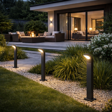 LED IP65 7W GARDEN LAMP C001 3000K WARM LIGHT 
