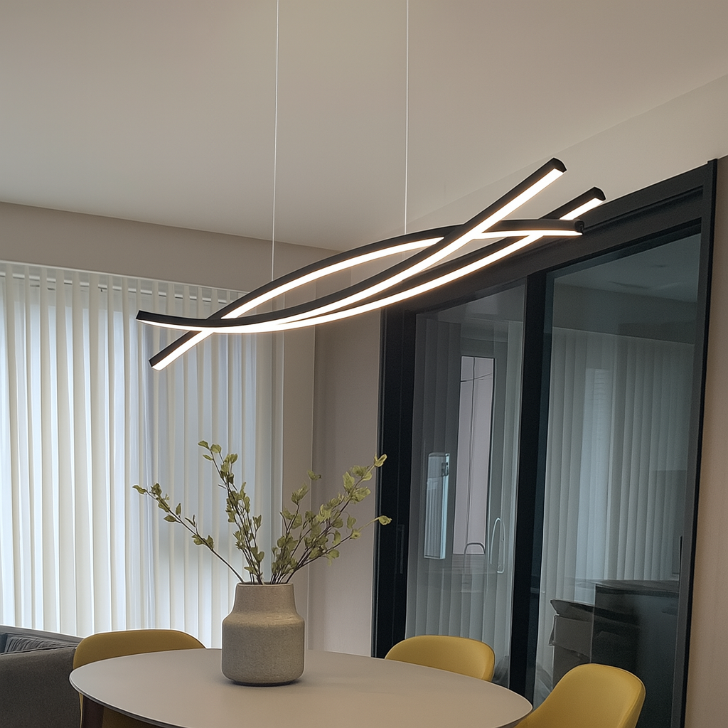 Lustra LED cu Telecomanda