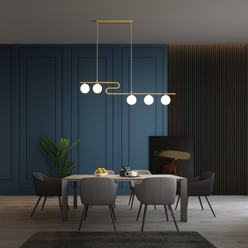 Lustra LED Mordern Glob Mat