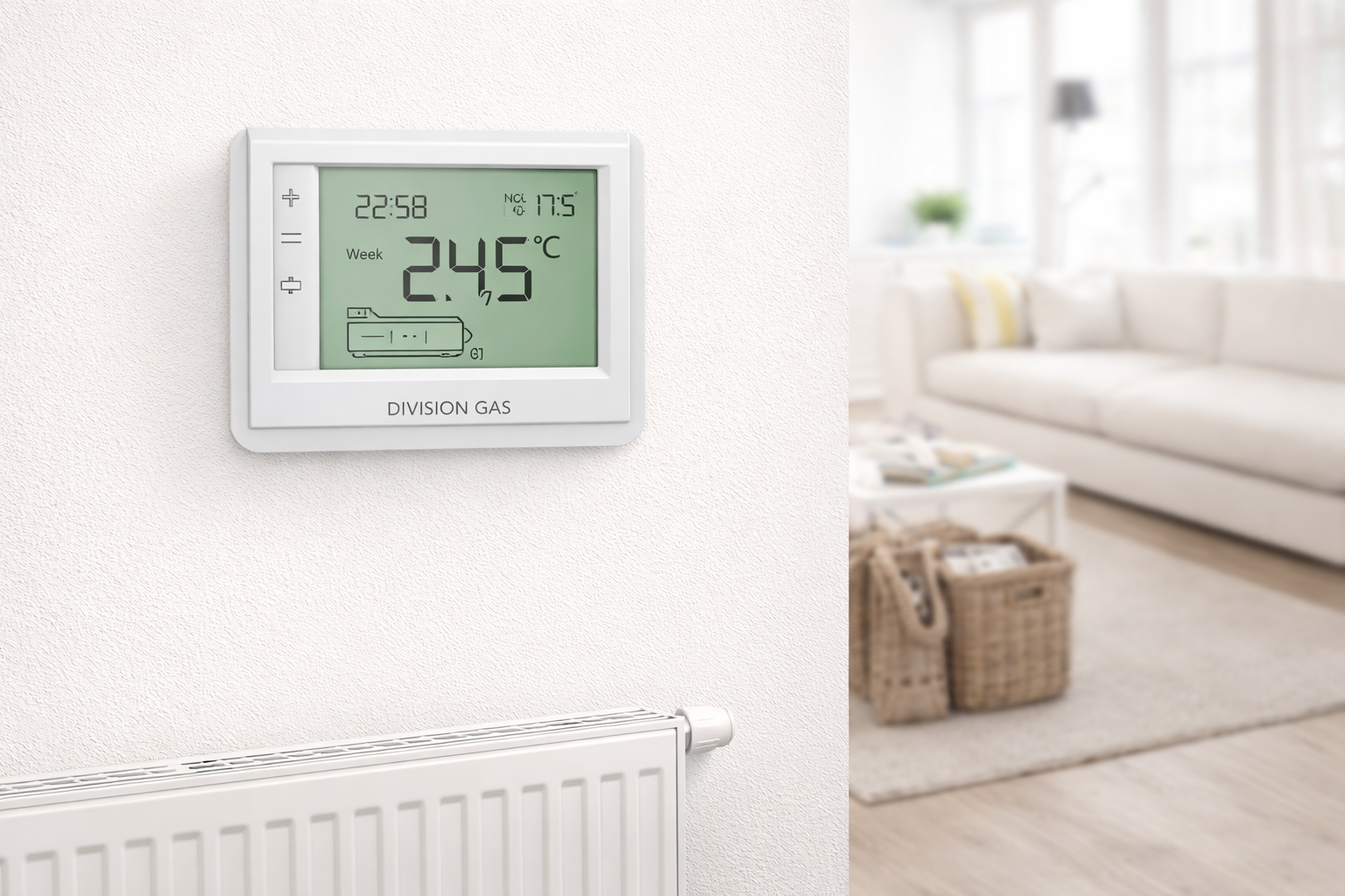 Termostat programabil wireless DG909 RF pentru control precis si confort termic Homeplex Homplex