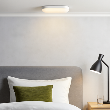 LED wall lamp BAT Oval 8W=60W, 6500K, cold light, with IP65 protection