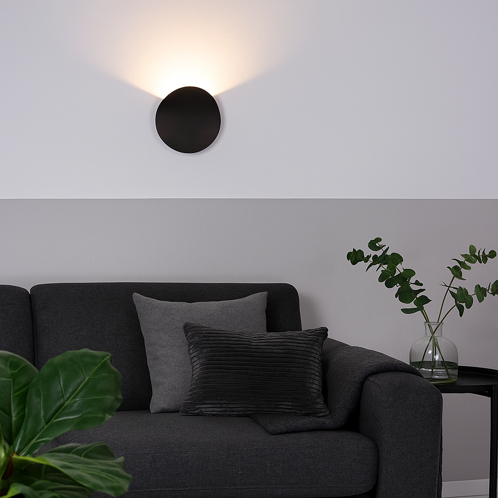 Aplica De Perete Eris 7W, 3000k, Lumina Calda IP65