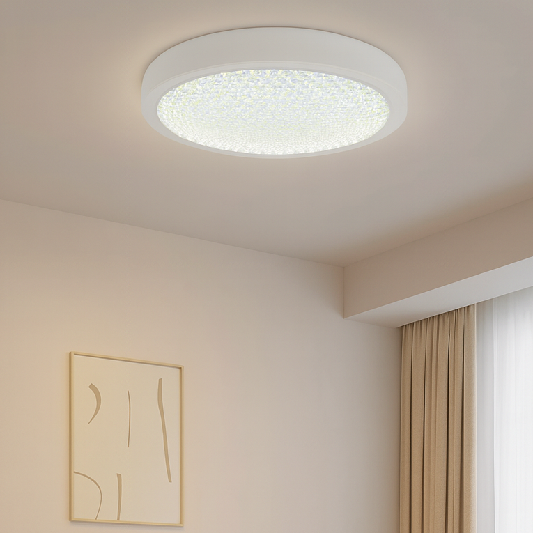 Led ceiling light Volans round fi225 20W=160W, 3000K, warm light 