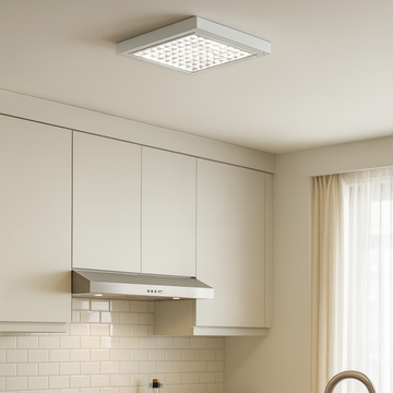 Plafoniera LED Patrata Pentru Bucatarie 16W 6400K