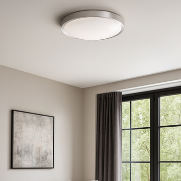 Led ceiling light model Leo round fi330, 16W=120W, 2700K, warm light