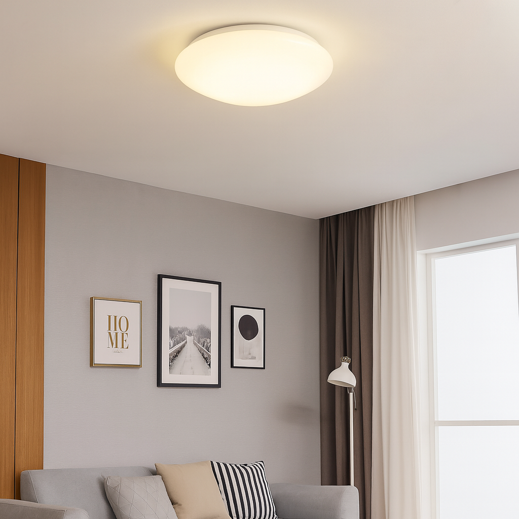 Round Aries Led ceiling light fi385 38W=350W, 3000K, warm light
