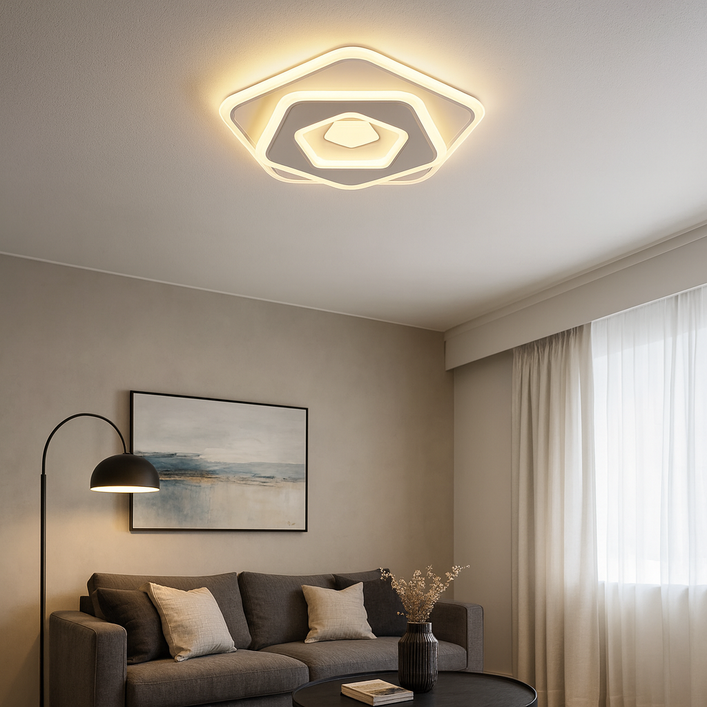 LED CEILING LAMP EUPORIA 35W/2750LM/3000K/4000K/6500K 240X50MM 
