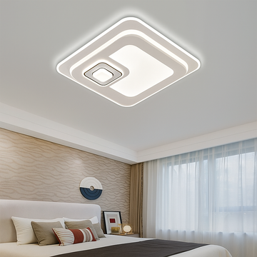 Lustra LED 72W cu Telecomanda wifi D35cm 2.4G lumina/rece/calda/neutra intensitate reglabila