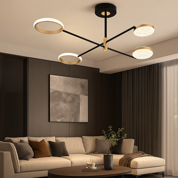 Lustra LED cu Telecomanda wifi 42W 2.4G cu 3 functii lumina/rece/calda/neutra intensitate reglabila