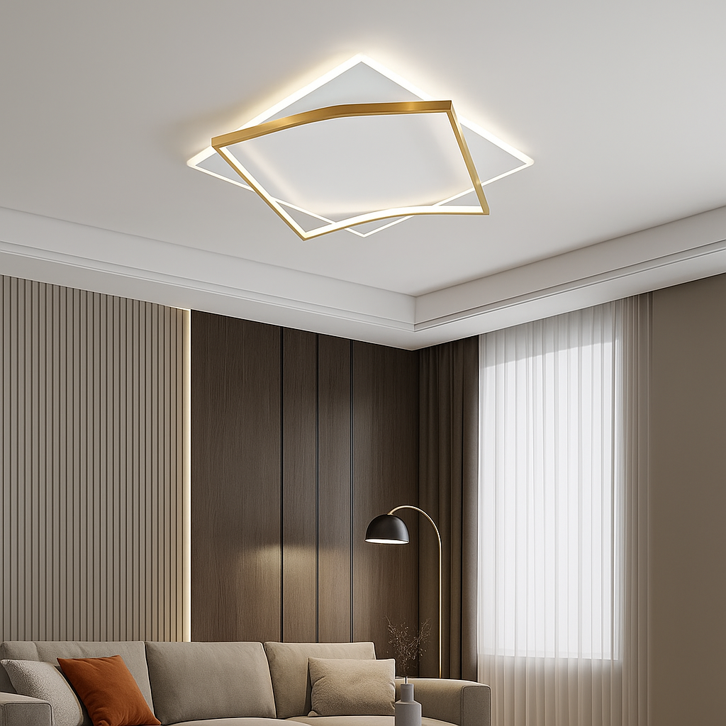 Lustra LED 40CM cu Telecomanda wifi 2.4G lumina/rece/calda/neutra intensitate reglabila