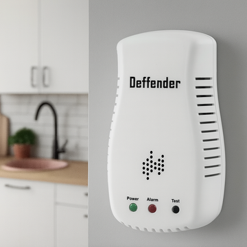 Detector de gaze de metan/butan cu declanșator de 12V - Deffender