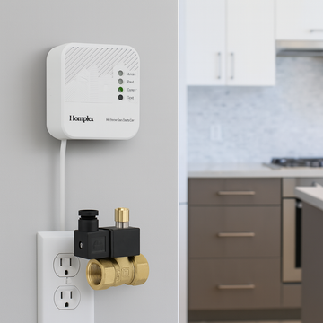 Kit detector gaz metan HD100 PRO + electrovalva DN20