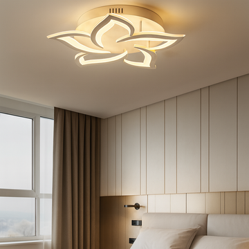 LED chandelier with wifi remote control D58cm 2.4G light/cold/warm/neutral adjustable intensity